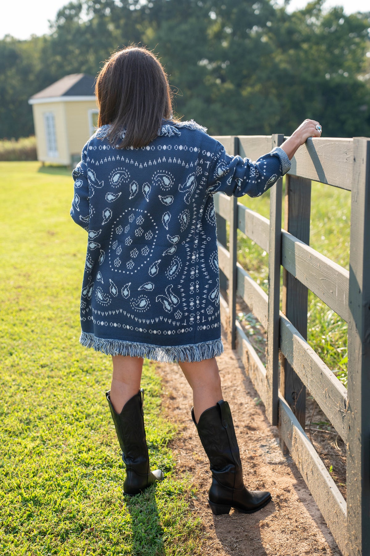 Bandana cardigan 